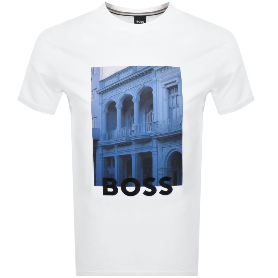 激安通販 BOSS C United Menswear Mainline | White Shirt T 104 Thompson 洋楽